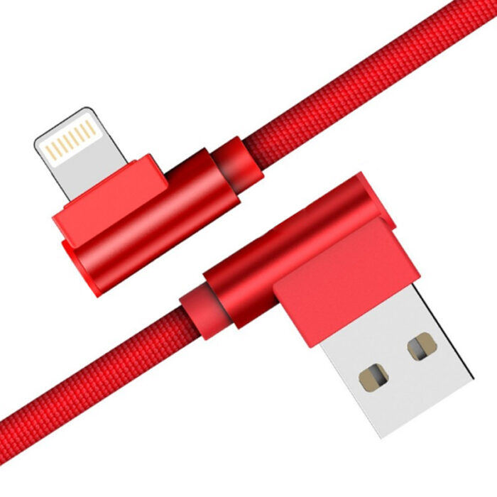 Lightning 90 grader USB