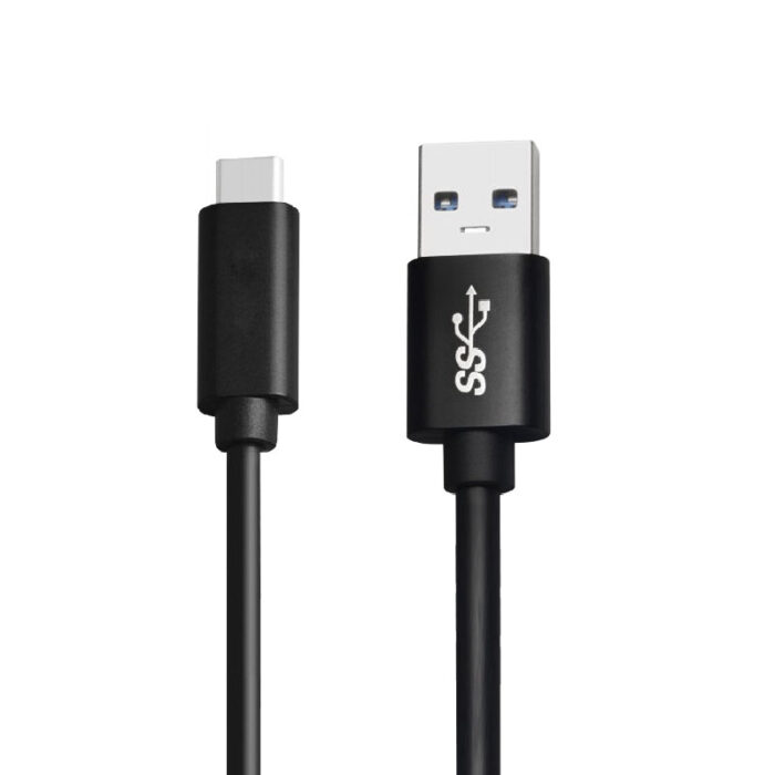 USB 3.0 Typ C kabel svart