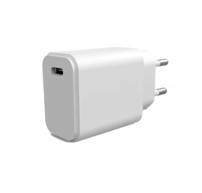 PD20W adapter med USB C kontakt