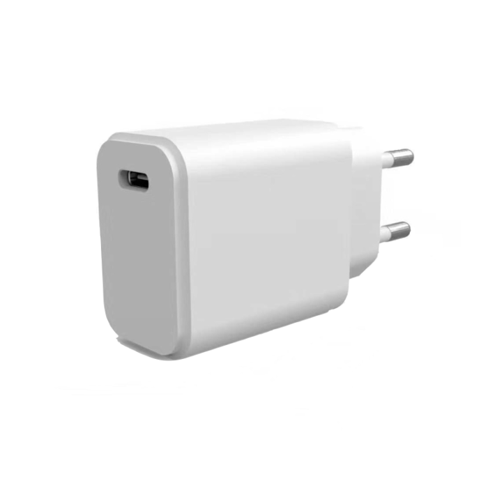 PD20W adapter med USB C kontakt
