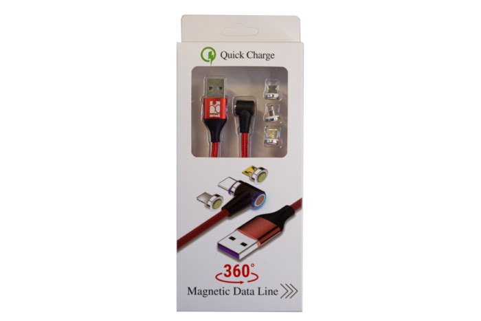 Magnetisk 3 in 1 laddningskabel - Bild 6