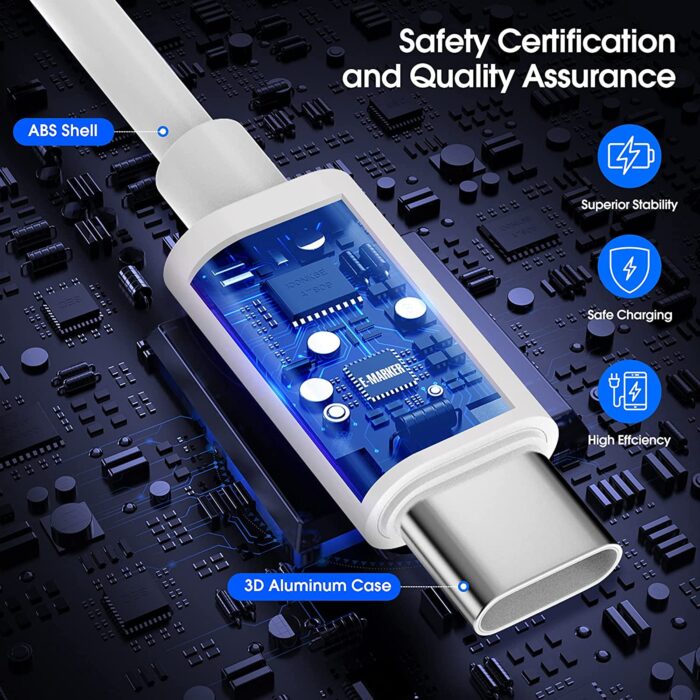 USB Typ C till Typ C kabel 5A - Bild 2