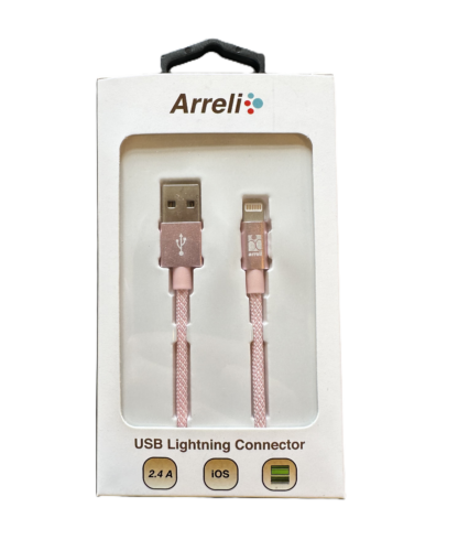 USB-pastellfärgad laddningskabel