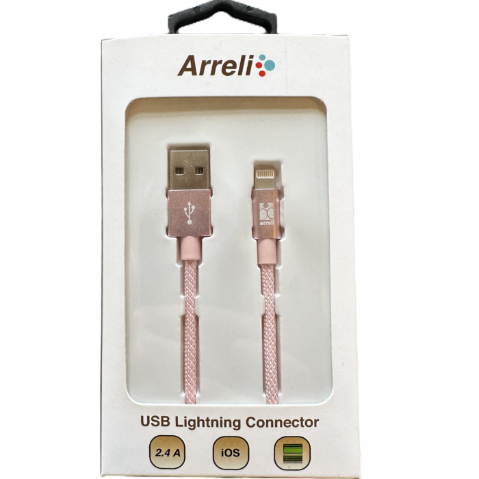 USB-pastellfärgad laddningskabel